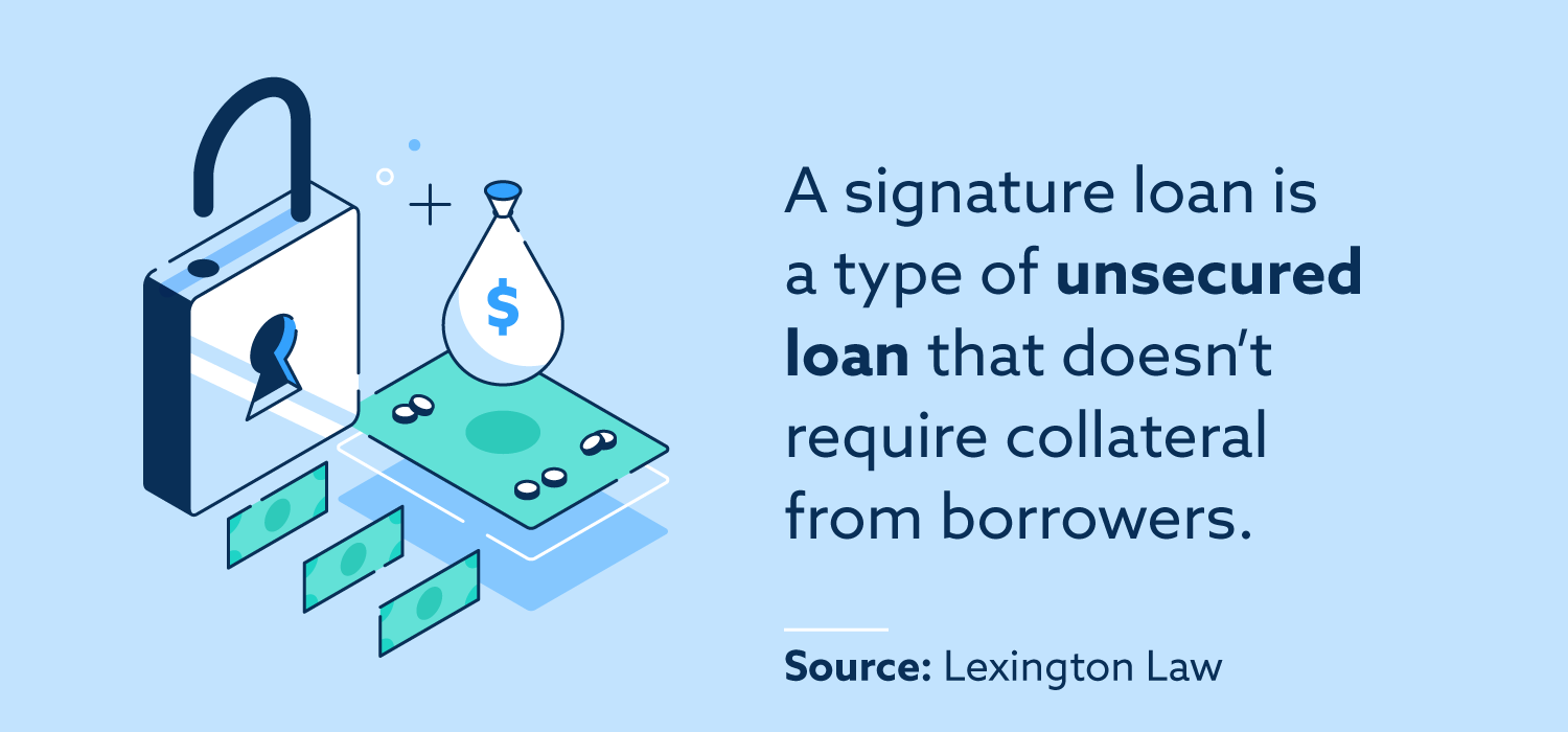 What Is a Signature Loan and Who Is Eligible?